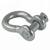factory price hot dip galvanized drop forged Omega bow G209 lifting marine screw pin shackle