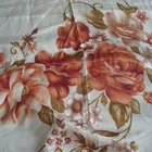 width printed satin fabric / made into curtain or bedsheet