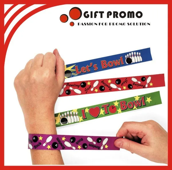 good quality custom slap wristband led slap bracelet