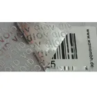 Custom polyester warranty void labels,printed white void sticker