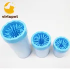Pet Dog Cat Paw Cleaner Foot Feet Washing Brush Cup Cleaner Dirty Paw Washer For Dogs