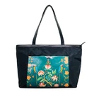 Women bag microfiber photo printing leather fashion designer single shoulder skew spanning bag