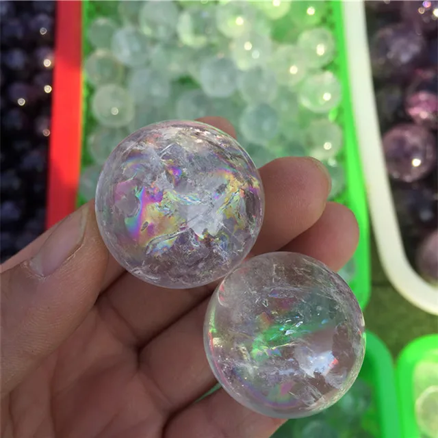 natural colorful clear crystal ball sphere for home decoration