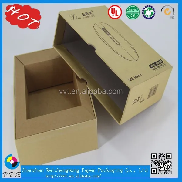 paper gift box with sponge inlay/paper gift packaging box