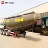 bulk cement powder tanker transport flyash truck semi trailer for sale