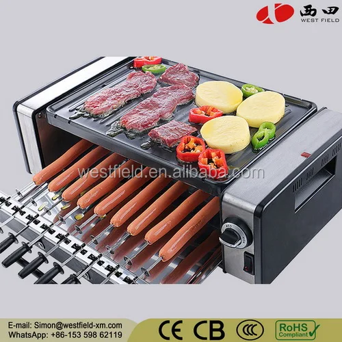 Fabriek Hoge kwaliteit ABS Indoor Elektrische Barbecue Grills en Mini