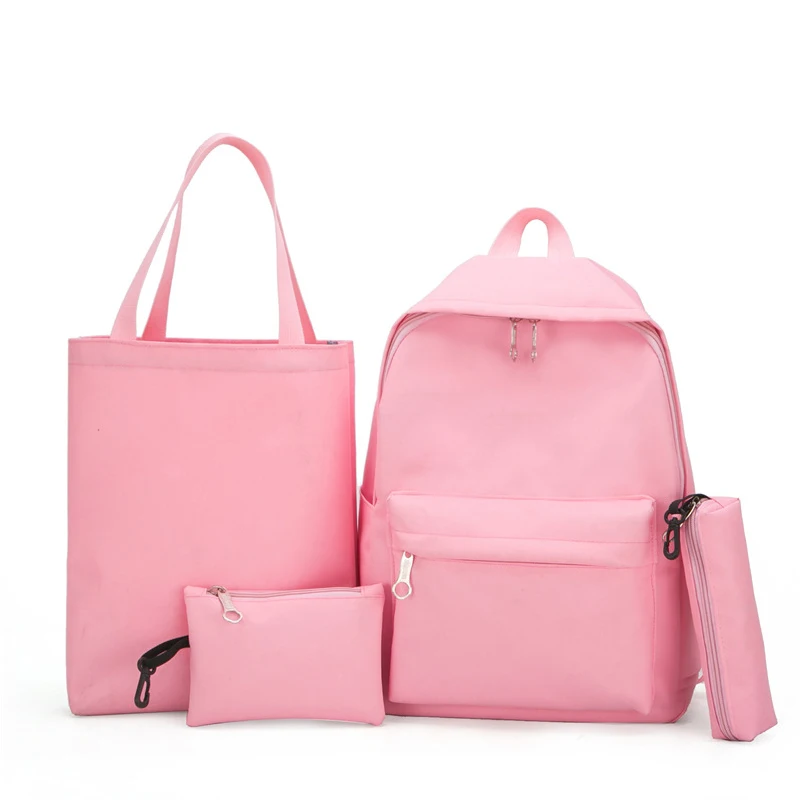 2019 Korean Style Canvas Material Elementary Student Schoolbag Pack Pencil Case Backpack 4 in 1 School Bag Set for Kids, Pink, grey, black, yellow or customized
2019 Korean Style Canvas Material Elementary Student Schoolbag Pack Pencil Case Backpack 4 in 1 School Bag Set for Kids, Pink, grey, black, yellow or customized