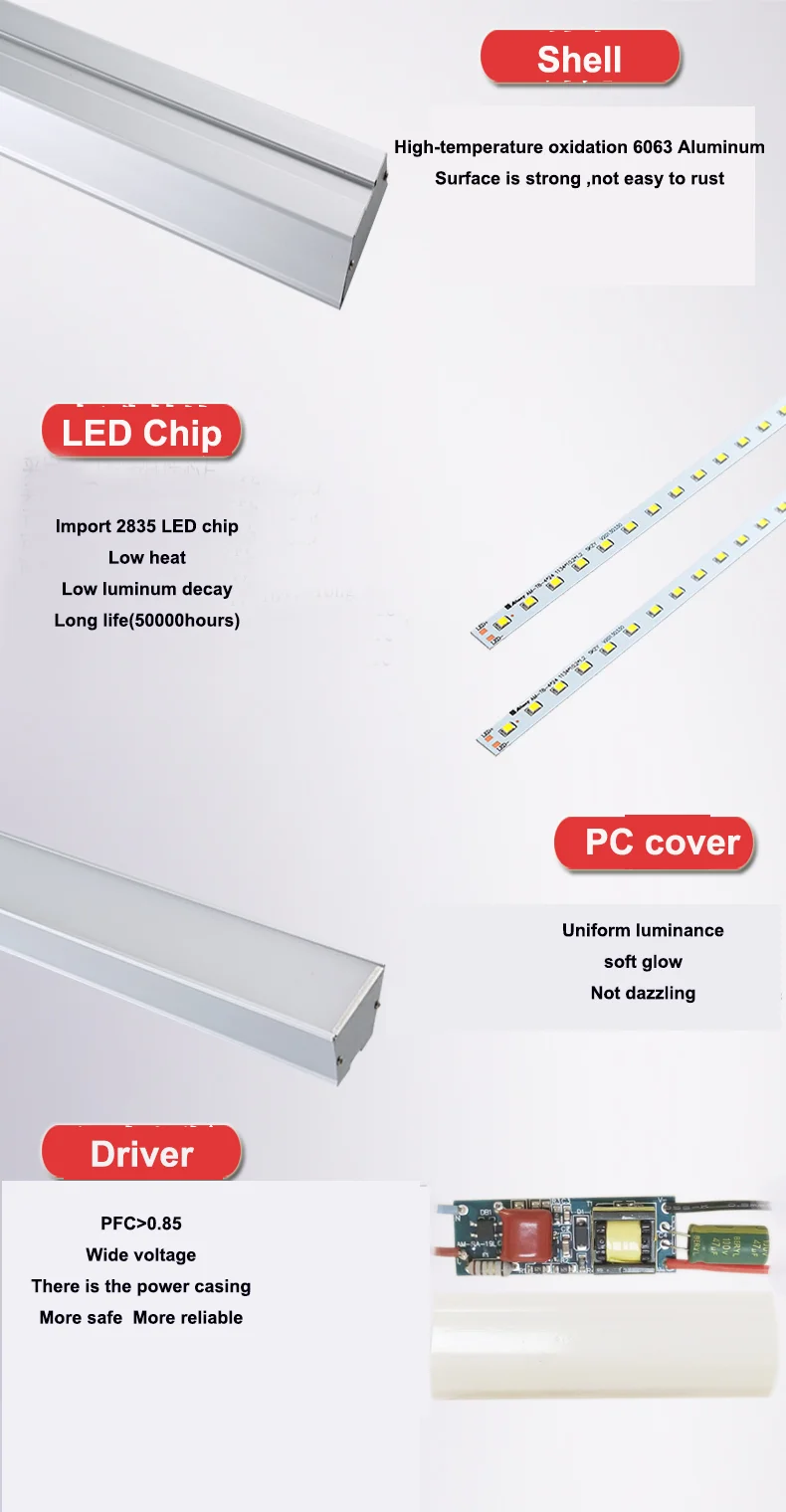 2019 new design Radar Microwave Intelligent sensor parking garage light 2700-6500k for underground garage