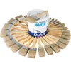 TDFbrush Cheap White hog Bristle Wooden Handle paint Brushes