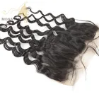 Fast delivery virgin human hair wavy hold after washed brazilian loose wave frontal