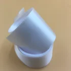 1.5 inch white single side satin ribbon for garment wash label printing material