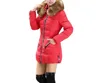 walson Women Winter Hooded Quilted Coat Warm Puffer Jacket Fur Collar long Outerwear