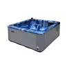 Luxury air jets special acrylic tub air jet massage outdoor spa hot tub portable pedicure spa for 5 people