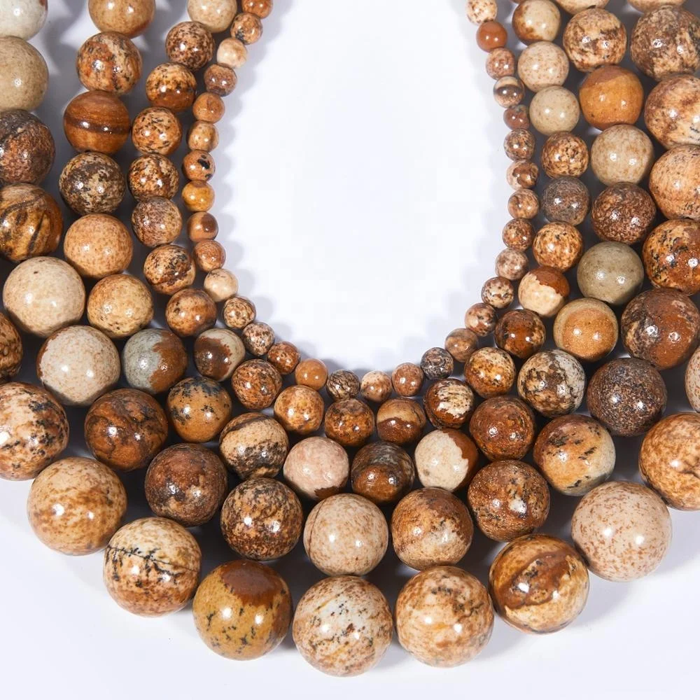 Natural Smooth Picture Jasper for Jewelry Making DIY Handmade Crafts Picture Jasper Gemstone Loose Beads
Natural Smooth Picture Jasper for Jewelry Making DIY Handmade Crafts Picture Jasper Gemstone Loose Beads