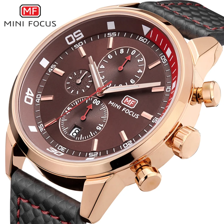 MINI FOCUS 0017 G NEW Brand Men Sports Watches Quartz Clock Man Army Military Leather Calender Wrist Watch
MINI FOCUS 0017 G NEW Brand Men Sports Watches Quartz Clock Man Army Military Leather Calender Wrist Watch