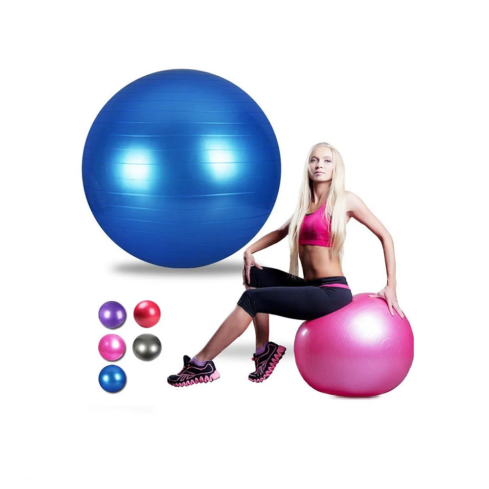 Exercise Stability Ball Balance Core Strength Training Non Slip Anti Burst Yoga Ball, Colorful 
Exercise Stability Ball Balance Core Strength Training Non Slip Anti Burst Yoga Ball, Colorful