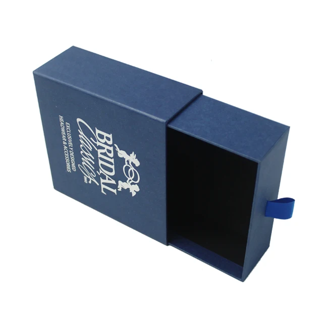 high-end pull out style cardboard cufflinks packaging box for