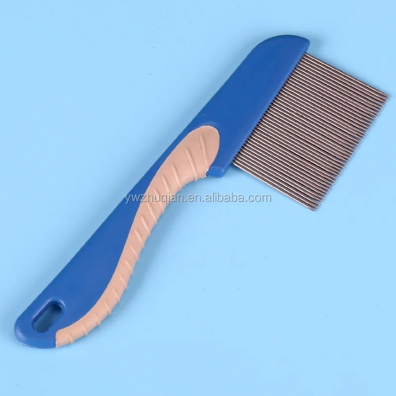 Wholesale beauty salons supplies handle comb pet accessory pet comb pet product