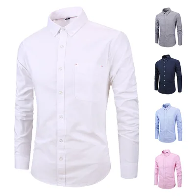100% Cotton Men's Plaid Full Sleeve Shirt Simple Tuxedo Shirts for Men White, Solid color
100% Cotton Men's Plaid Full Sleeve Shirt Simple Tuxedo Shirts for Men White, Solid color