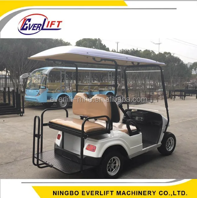 CE Certificate 4 Seat Mini Deluxe Enclosure Electric Golf Cart for Sightseeing