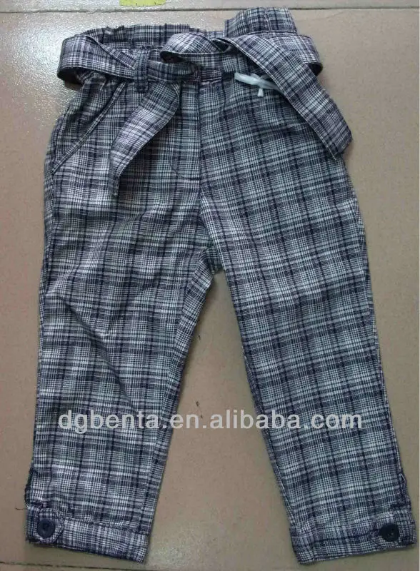 Children's 100%Cotton jeans children soft jeans -KF4859