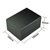 hot selling 83 X 120 X 155 mm equipment aluminum extrusion case amplifier enclosure diy aluminum project box