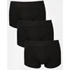 Comfortable and high quality man underwear plain black boxer shorts for men