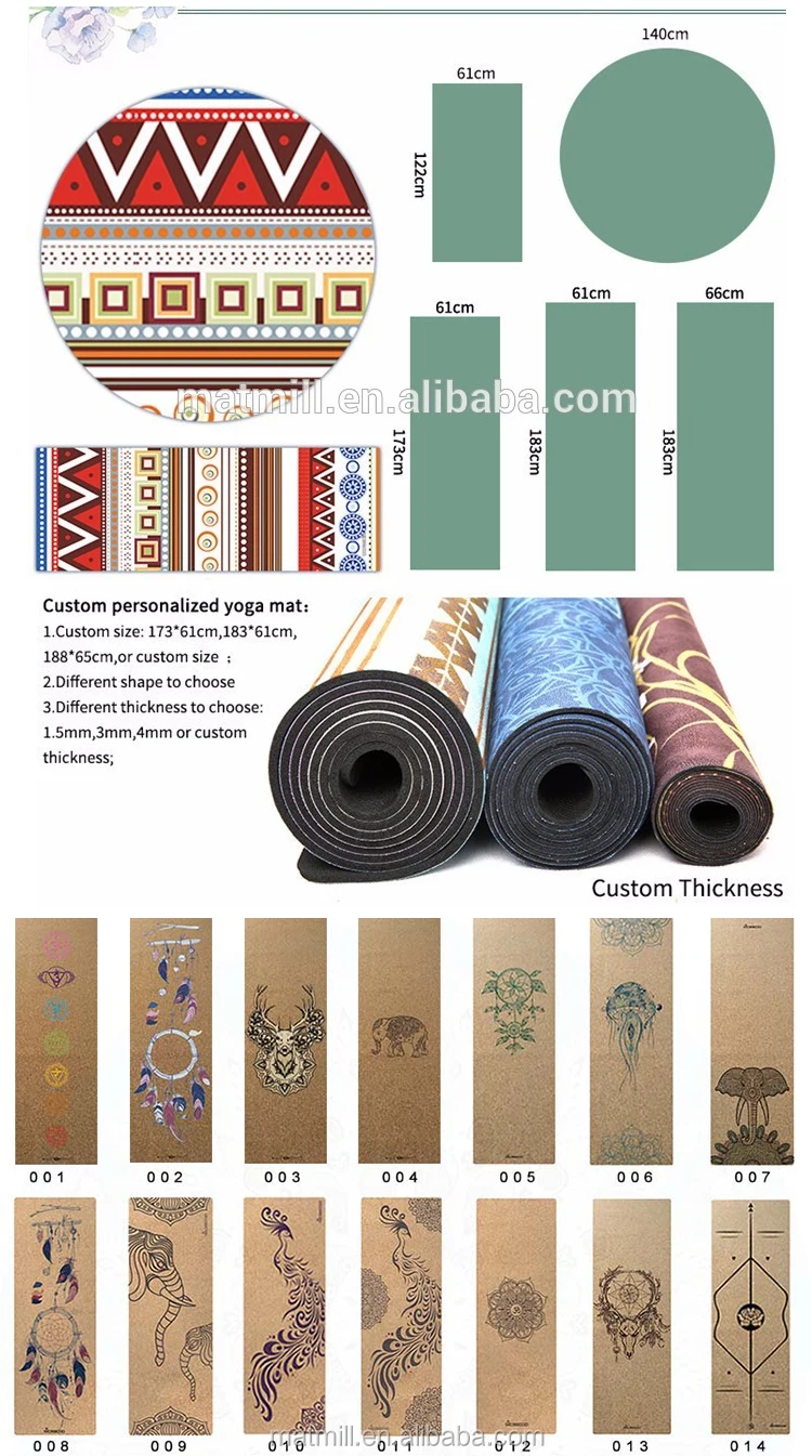 yoga mat cork