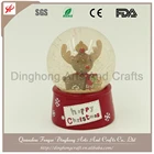 Custom Made Polyresin Glass Snow Water Globe London Snow Globe Souvenir