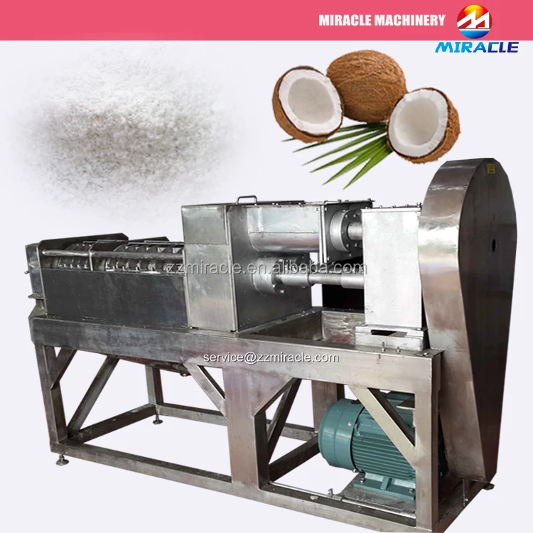 Coconut Press Milk Extractor,Double Screw Pressing Coconut Machine