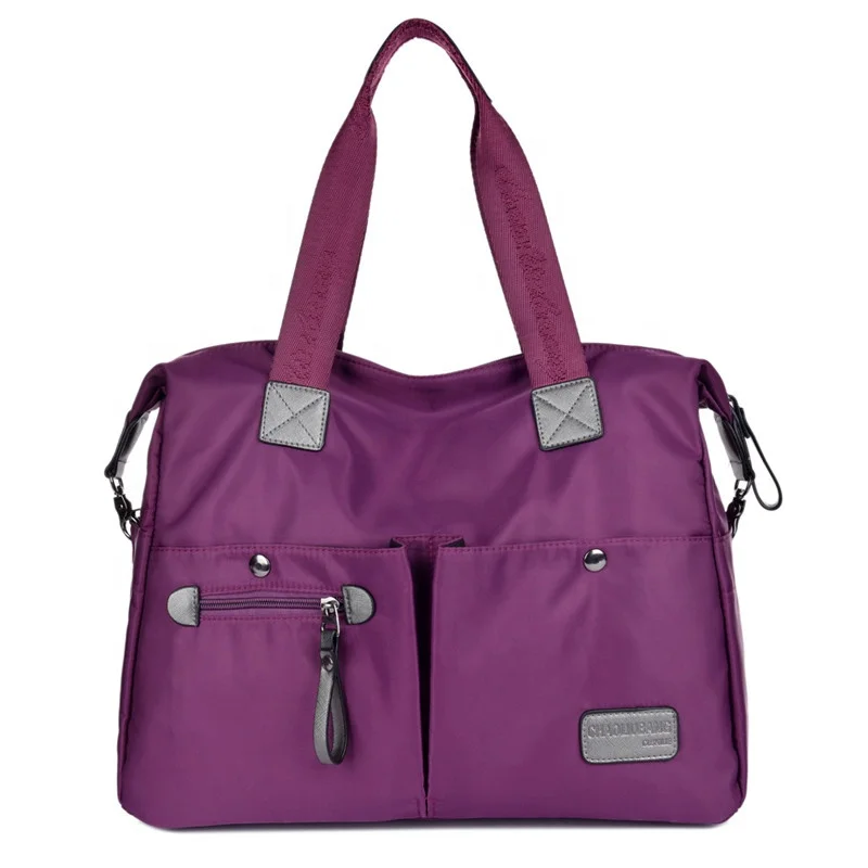 Popular Nylon Tote Fashion Portable Women Smart Waterproof Travel Bag, Black, purple, navy
Popular Nylon Tote Fashion Portable Women Smart Waterproof Travel Bag, Black, purple, navy