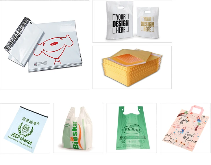 printed mailers plastic bag clothes shipping
