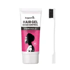 Best hair gel for long natural hair ,Private label hair styling gel fruit smell