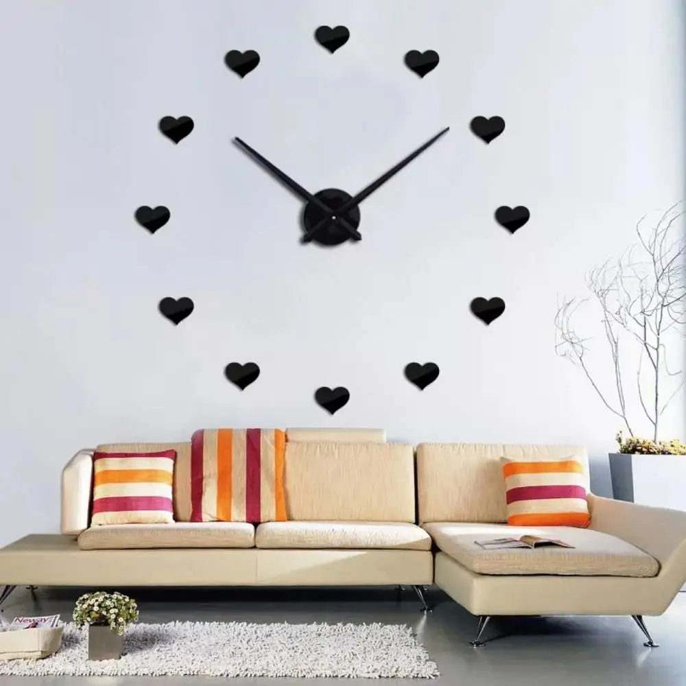 Digital modern DIY large acrylic wall clock 3D mirror surface sticker home office decor, Silver,black,gold,tea brown
Digital modern DIY large acrylic wall clock 3D mirror surface sticker home office decor, Silver,black,gold,tea brown