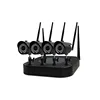 H.264 Wireless IP Network Video Outdoor Security System 4CH Wifi Covert NVR Kit MIni Camera De Surveillance