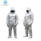 2017 hot sale aluminium fire suits with CE/CCS