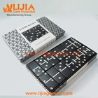 Custom luxury bling dominoes sets with diamond