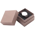 Printed luxury paper cardboard watch box custom logo