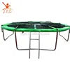 10ft outdoor folding trampoline with safety enclosure for sale from the factory