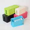 Home Safety Cable Tidy Box Multi Power Plug Socket Anti-dust Storage Box Wire Cord Cable Organizer Case Box Large size 40.7*15.7