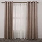 New design living room atmosphere fashion price blackout curtain hotel