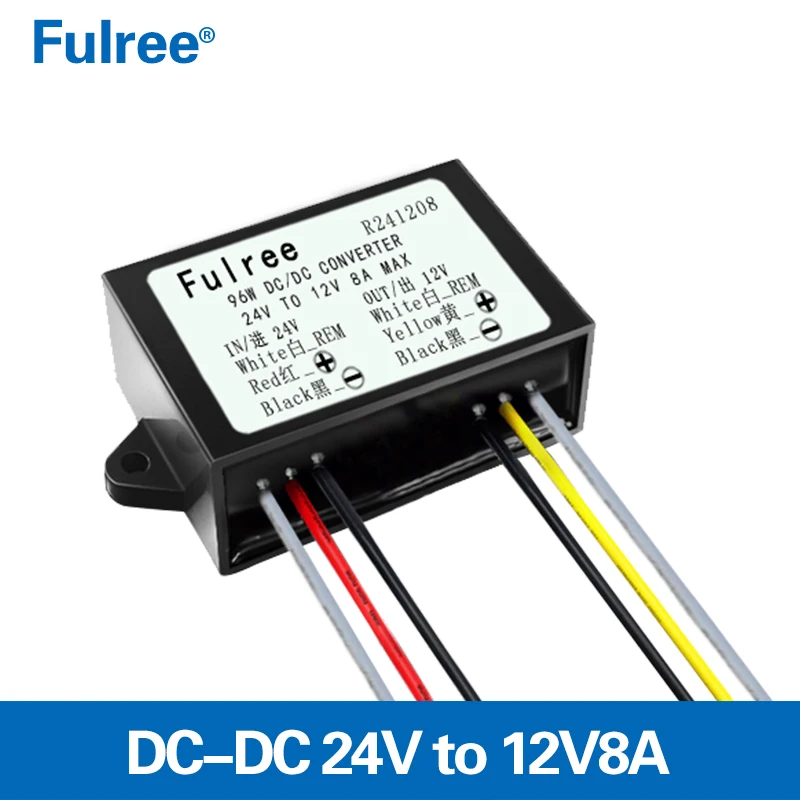 Wholesale 24V DC to 12V 3A 5A 8A 10A 12A DC Step Down Converter with ACC Memory Car Buck Modification Power