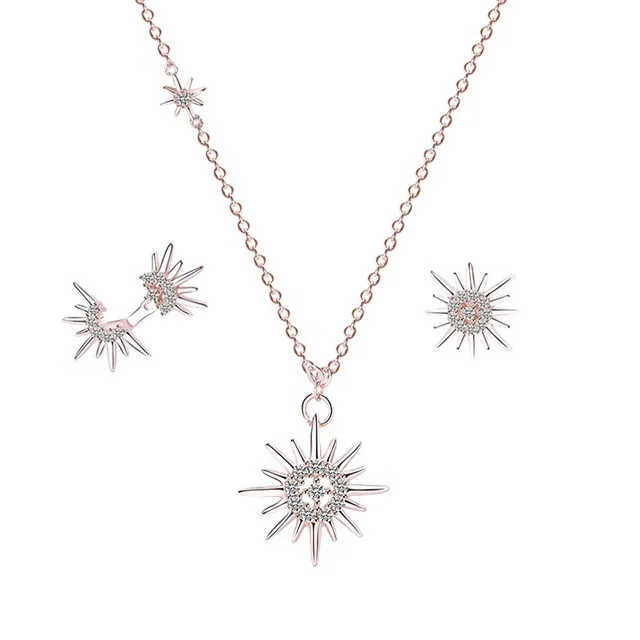 Shenzhen Jewellery 925 Sterling Silver Jewelry Sun Flower Design Women Ethiopian Jewelry Set, Rose gold
Shenzhen Jewellery 925 Sterling Silver Jewelry Sun Flower Design Women Ethiopian Jewelry Set, Rose gold