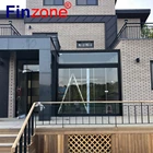 flexible frameless double glass bead door curtain