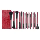 Foundation Brush Best Seller Designer Your Own Brand 16pcs Synthetic Hair Purple Makeup Brush Set