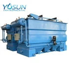 DAF units for industry/dyeing/chemical wastewater treatment plant
