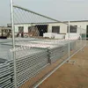 Portable Chain link temporary fence panels used for Construction site