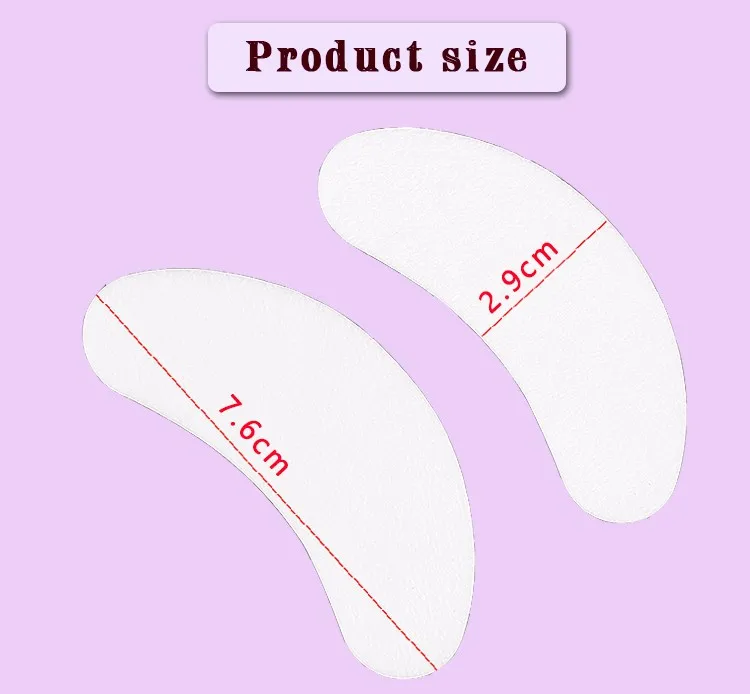 Lint Free eyelash extension eye gel patch for women2
