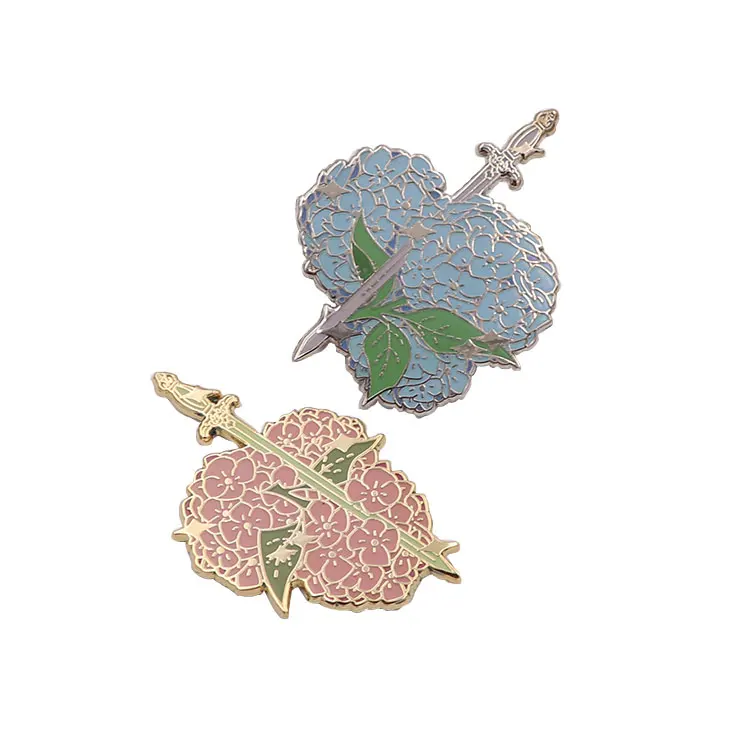 Best sword design Lapel Pins Customized Logo flower enamel Pins for backpack, Patone color
Best sword design Lapel Pins Customized Logo flower enamel Pins for backpack, Patone color