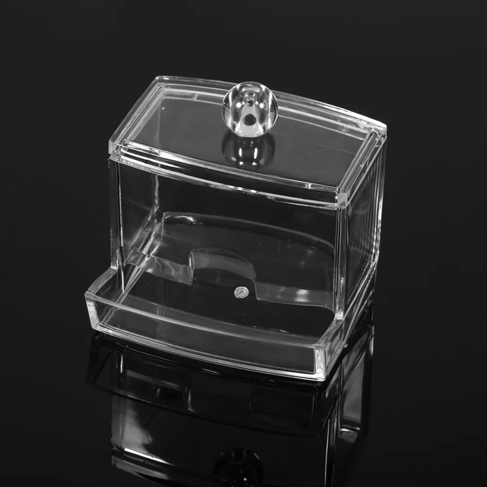 Acrylic Cotton Swabs Organizer Box Cosmetic Storage Holder Makeup Storage Box Portable Cotton Pads Container
Acrylic Cotton Swabs Organizer Box Cosmetic Storage Holder Makeup Storage Box Portable Cotton Pads Container